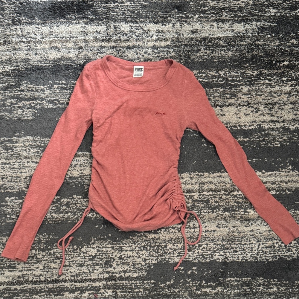 PINK Victoria's Secret Pink Long Sleeve Top (Size:S)